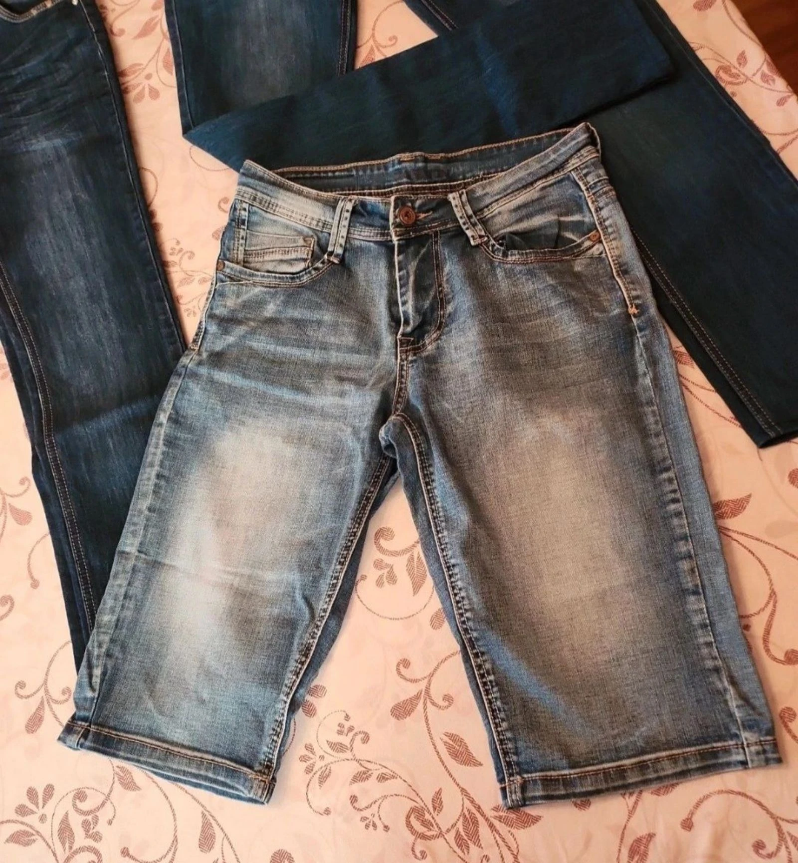 😊 Lote de 2 jeans y un short bermuda talla 38 – photo 15